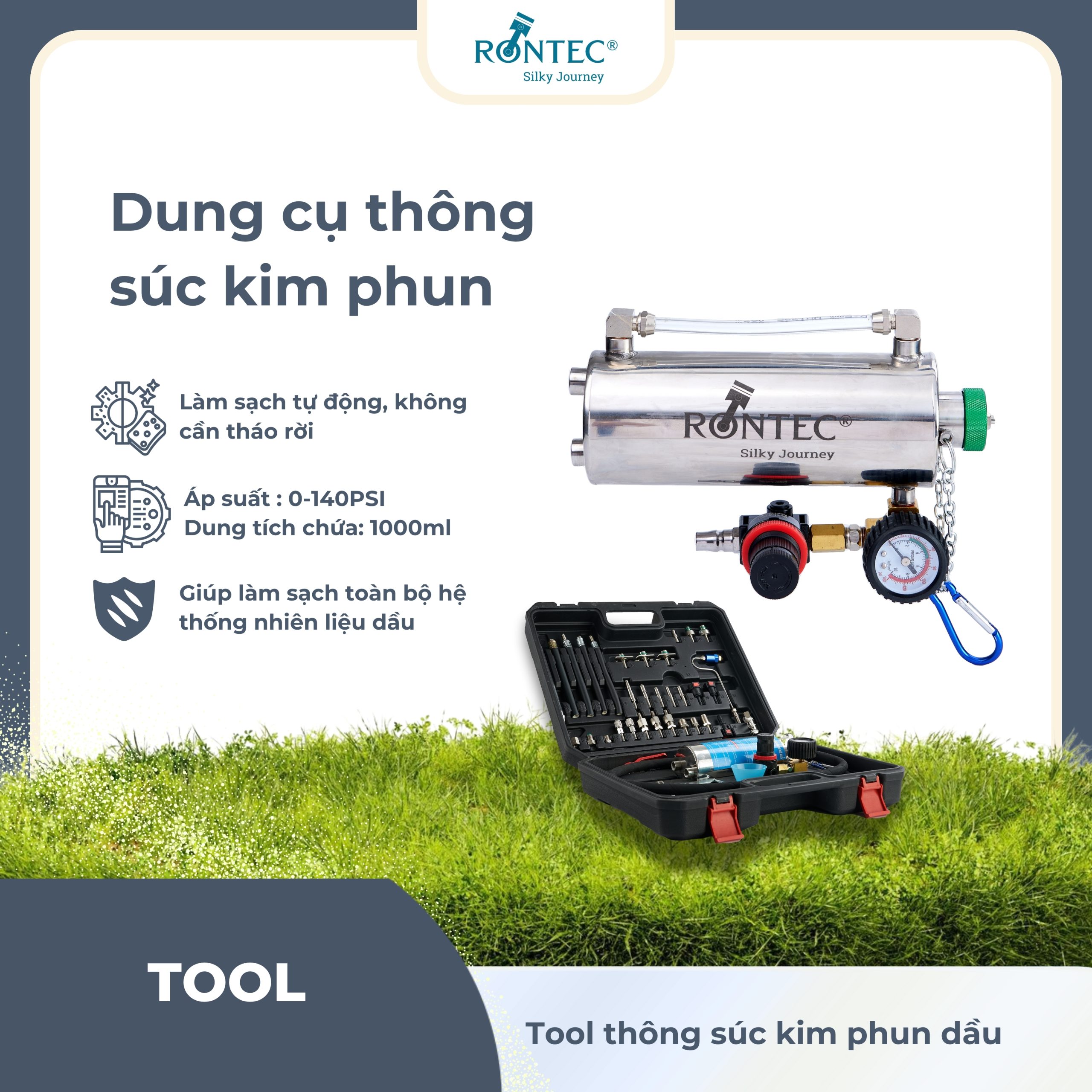 Bộ dụng cụ thông xúc kim phun dầu