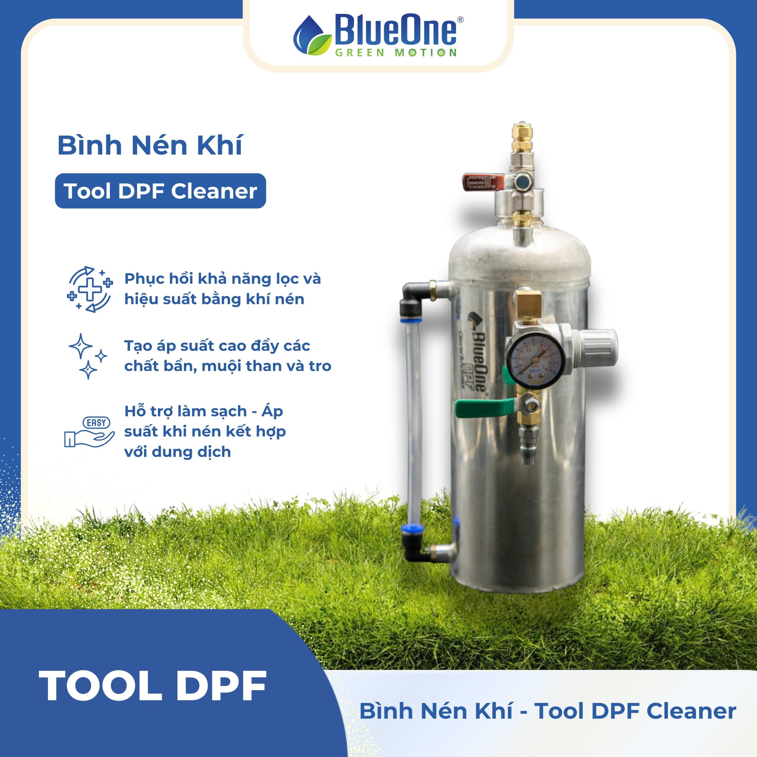 Bình nén khí - Tool DPF