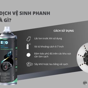 Dung dịch vệ sinh phanh ô tô là gì? Công dụng và lợi ích